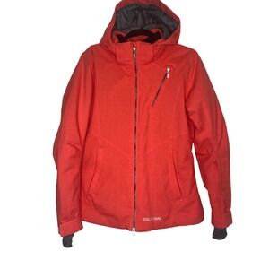 Boulder Gear Womens Coral Ski Jacket Sz M Hooded Insulated‎ Winter Snow Coat